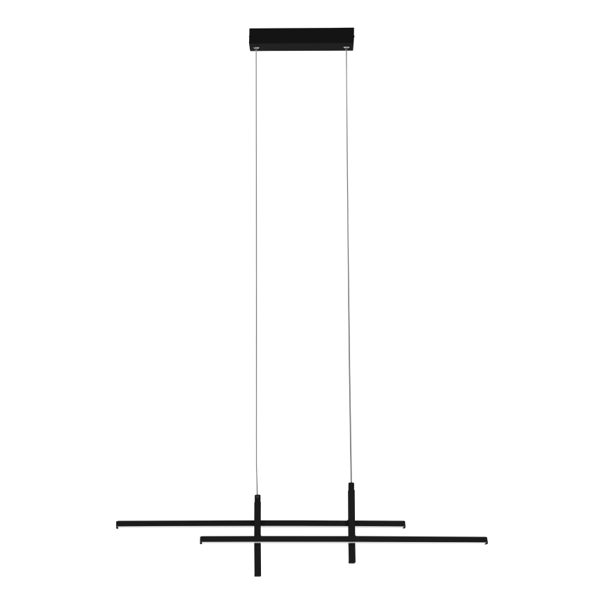 Eglo - LED pakaramā lustra uz troses LED/20W/230V melna