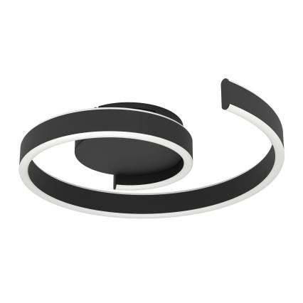 Eglo - LED RGBW aptumšojams griestu gaismeklis LED/37W/230V 3000-6500K melns