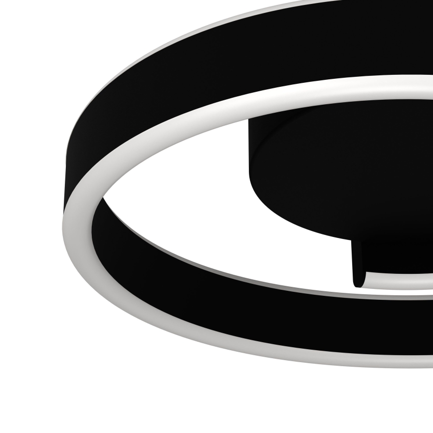 Eglo - LED RGBW aptumšojams griestu gaismeklis LED/37W/230V 3000-6500K melns