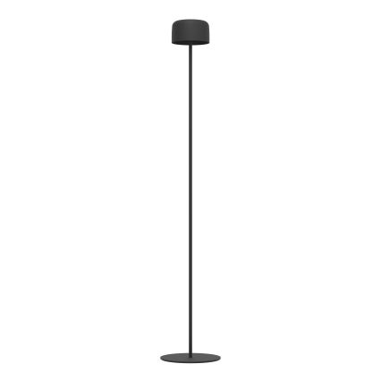 Eglo - LED saules uzlādes stāvlampa ar skārienvadību LED/2,8W/3,7V 1800 mAh IP44 melna