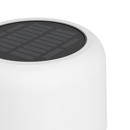 Eglo - LED saules uzlādes skārienvadāma stāvlampa LED/2,8W/3,7V 1800 mAh IP44 balta