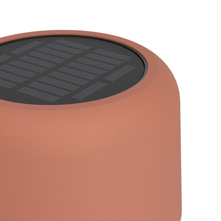 Eglo - LED stāvlampa ar saules uzlādi un skārienvadību LED/2,8W/3,7V 1800 mAh IP44 oranža