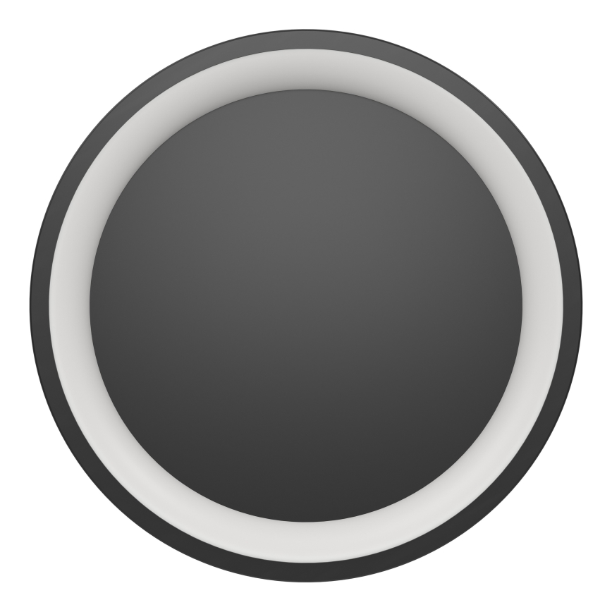 Eglo - LED RGBW griestu gaismeklis ar regulējamu spilgtumu LED/19,6W/230V 2700–6500K Ø 35 cm melns