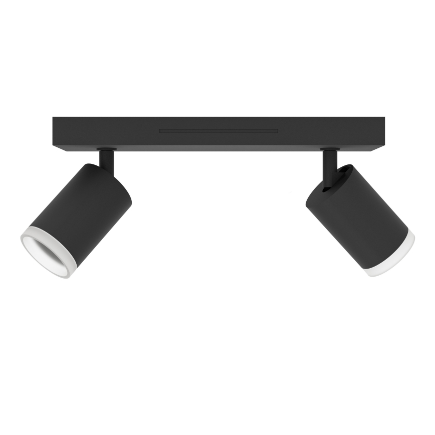 Eglo - LED RGBW Aptumšojams virziena gaismeklis 2xLED/3,7W/230V 2700-6500K melns