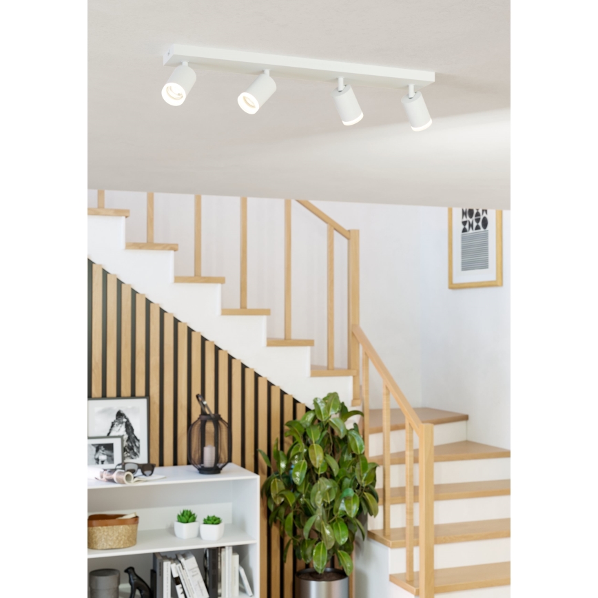 Eglo - LED RGBW ar regulējamu spilgtumu spot gaismeklis 4xLED/3,7W/230V 2700-6500K balts