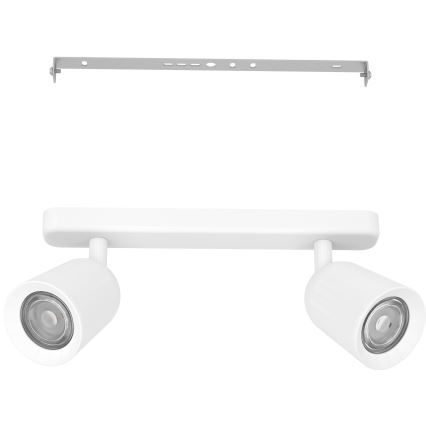 Eglo - virziena gaismeklis 2xGU10/10W/230V balts