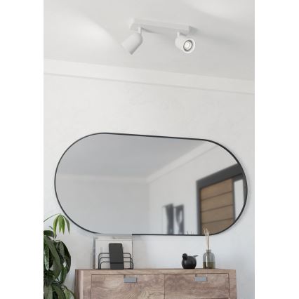 Eglo - virziena gaismeklis 2xGU10/10W/230V balts