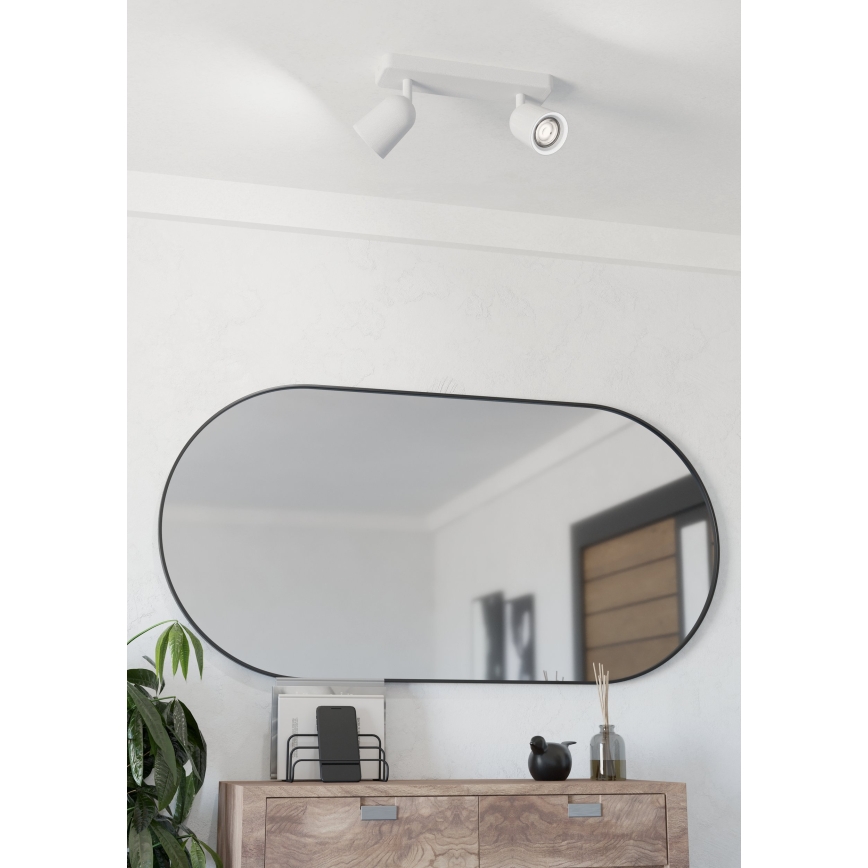 Eglo - virziena gaismeklis 2xGU10/10W/230V balts