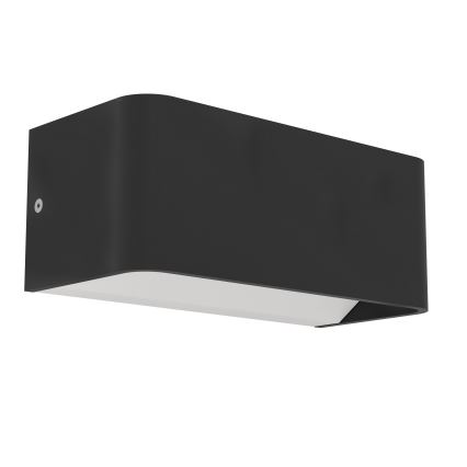 Eglo - RGBW LED dimmējams āra sienas gaismeklis LED/10W/230V 2700-6500K IP55 melns