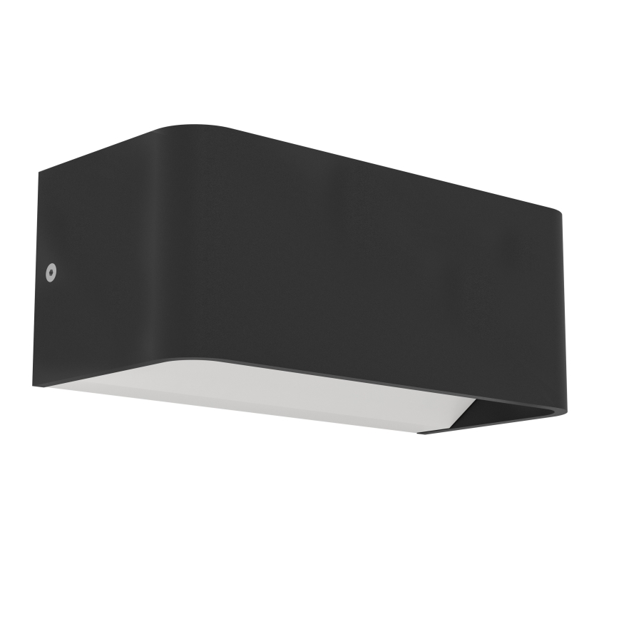 Eglo - RGBW LED dimmējams āra sienas gaismeklis LED/10W/230V 2700-6500K IP55 melns