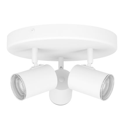 Eglo - Vannasistabas virsmas spot gaismeklis 3xGU10/5W/230V Ø 25 cm IP44 balts