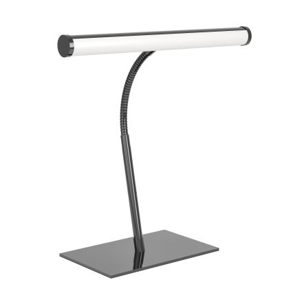 Eglo - LED regulējama skārienjūtīga galda lampa LED/5W/230V 2700/4000/6500K melna hroma apdare