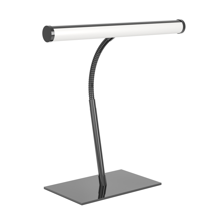 Eglo - LED regulējama skārienjūtīga galda lampa LED/5W/230V 2700/4000/6500K melna hroma apdare