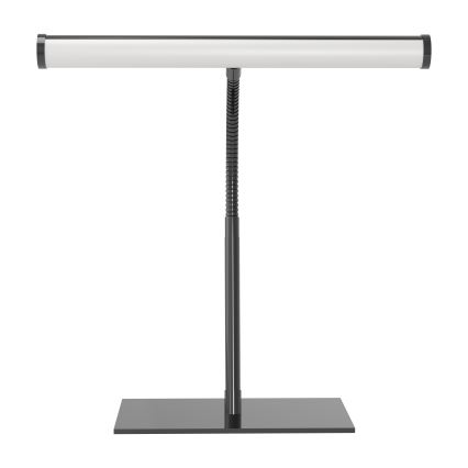Eglo - LED regulējama skārienjūtīga galda lampa LED/5W/230V 2700/4000/6500K melna hroma apdare