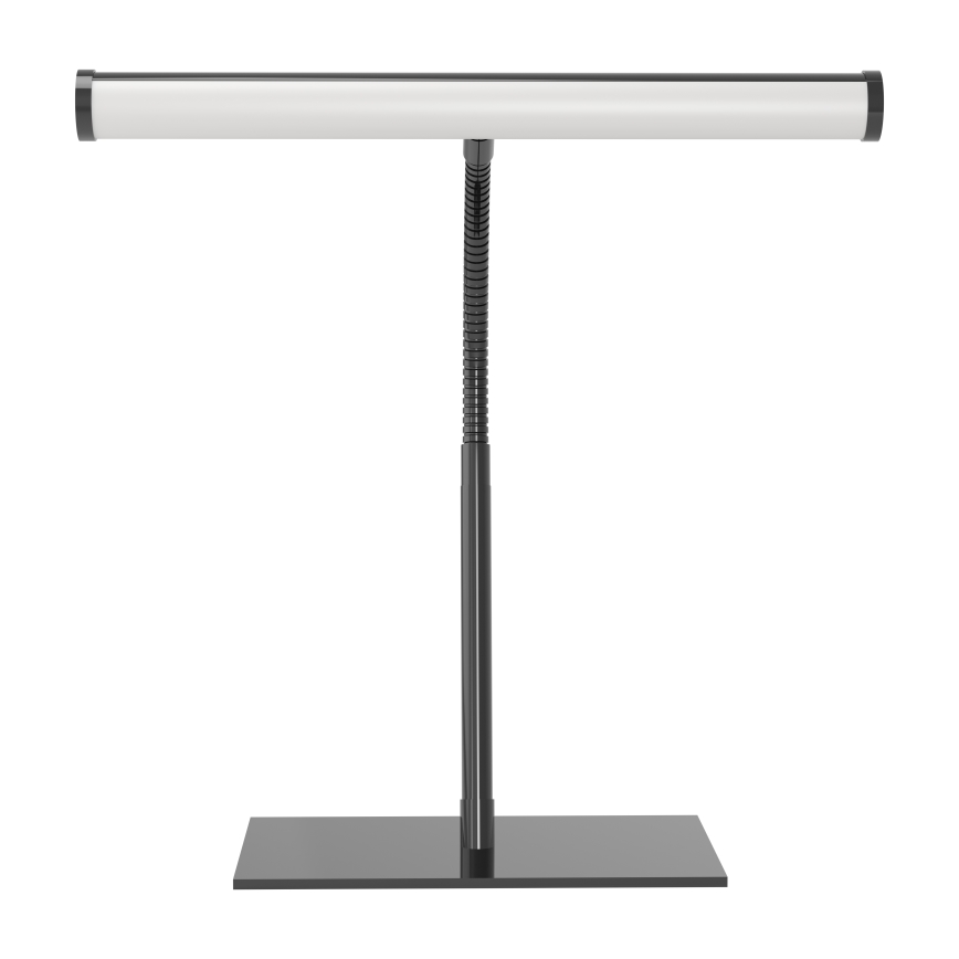 Eglo - LED regulējama skārienjūtīga galda lampa LED/5W/230V 2700/4000/6500K melna hroma apdare