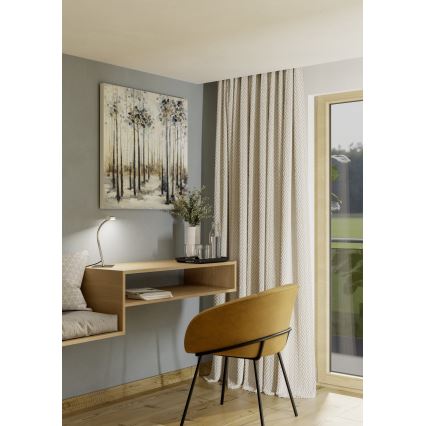 Eglo - LED regulējama skārienvadāma galda lampa LED/5W/230V 2700/4000/6500K matēts hroms