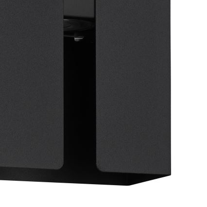 Eglo - LED āra sienas gaismeklis 2xLED/4W/230V 2700/4000/6000K. IP44 melns