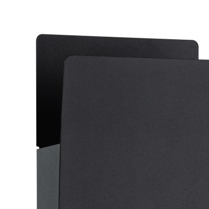 Eglo - LED āra sienas gaismeklis 2xLED/4W/230V 2700/4000/6500K IP44 melns