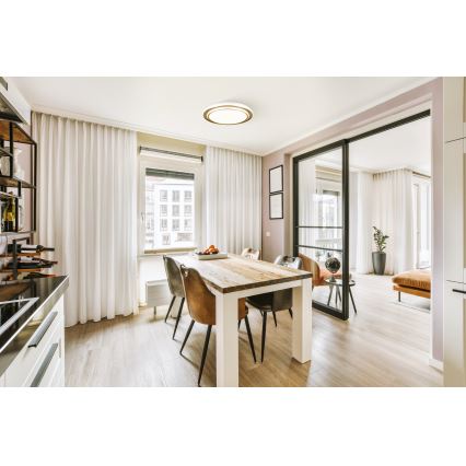 Eglo - LED griestu lampa LED/36W/230V Ø 49 cm zelta