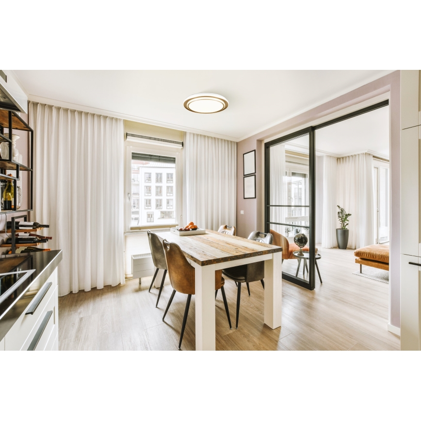 Eglo - LED griestu lampa LED/36W/230V Ø 49 cm zelta