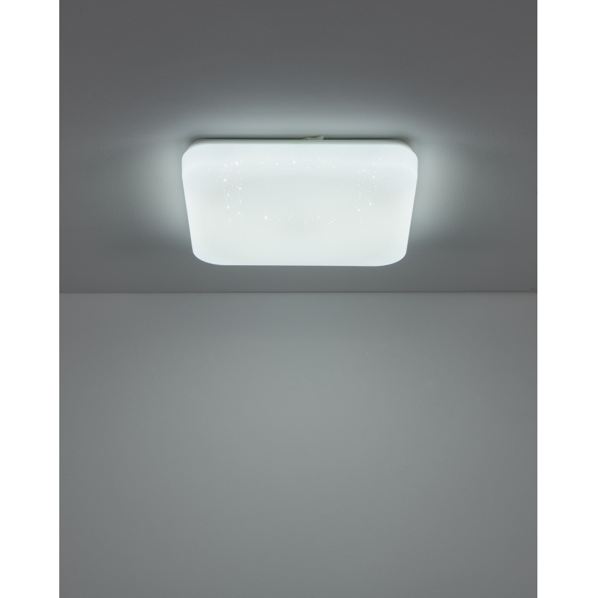 Eglo - LED vannas istabas griestu gaismeklis LED/18W/230V 3000/4000/6000K 33x33 cm IP44