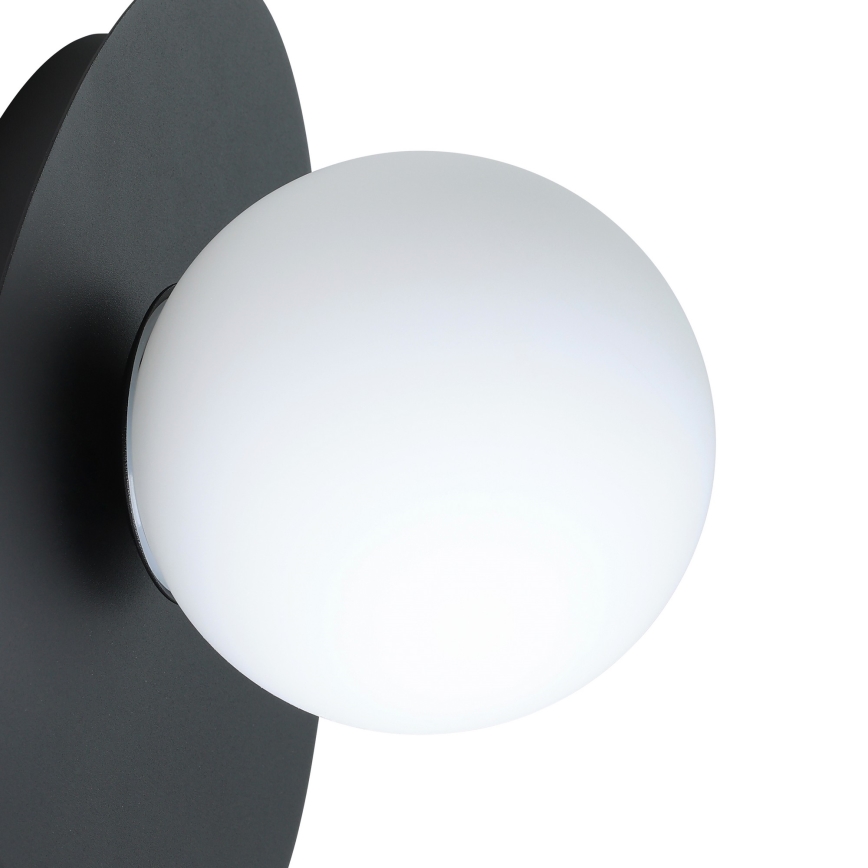 Eglo - LED sienas gaismeklis vannas istabai 1xG9/4,2W/230V IP44 melns