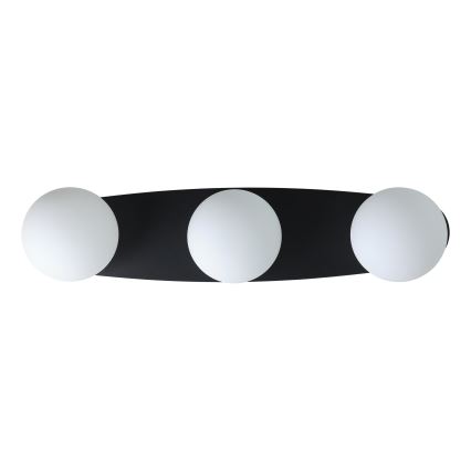 Eglo - LED vannas istabas griestu lampa 3xG9/4,2W/230V IP44 melna