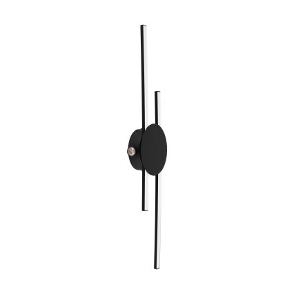 Eglo - LED sienas gaismeklis LED/20W/230V + LED/0,91W melns