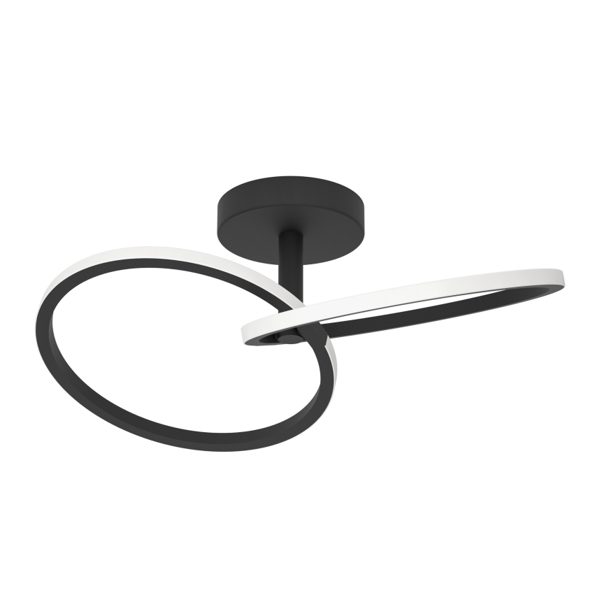 Eglo - LED griestu lampa LED/12W/230V 2700/4000/6500K melna