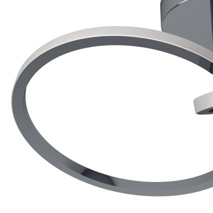 Eglo - LED griestu gaismeklis LED/12W/230V 2700/4000/6500K spīdīgs hroms