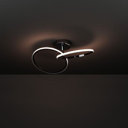 Eglo - LED griestu gaismeklis LED/12W/230V 2700/4000/6500K spīdīgs hroms