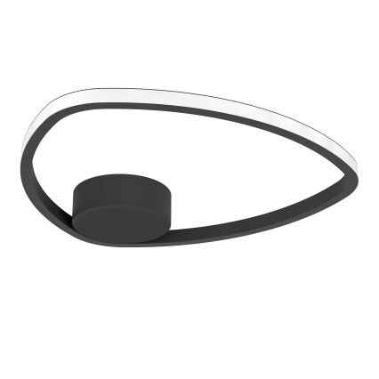 Eglo - LED griestu gaismeklis LED/9,7W/230V 2700/4000/6500K Ø 37,5 cm melns