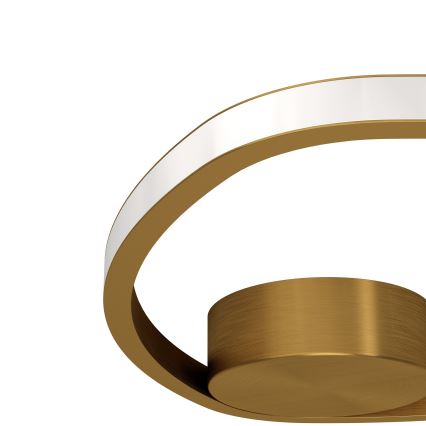 Eglo - LED griestu lampa LED/9,7W/230V Ø 37,5 cm zelta