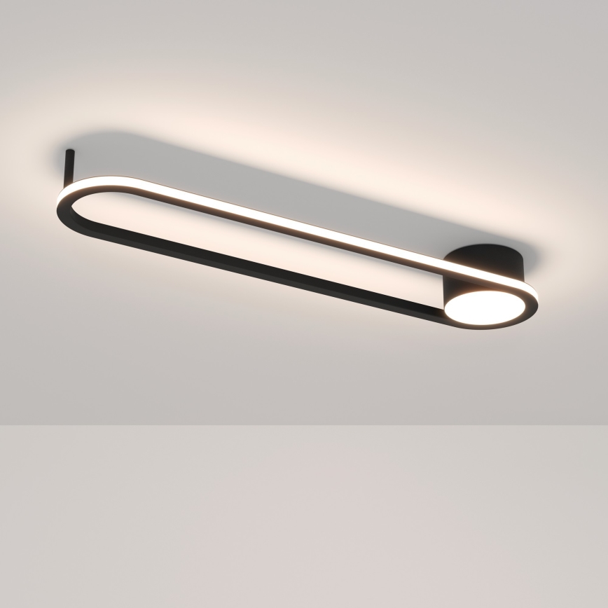 Eglo - LED griestu gaismeklis LED/24W/230V 2700/4000/6500K melns