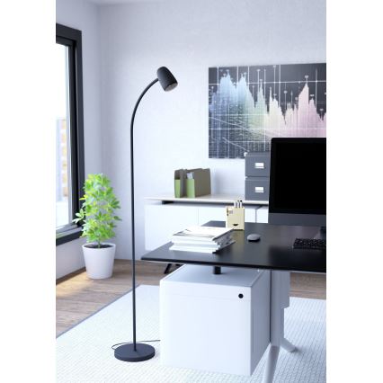 Eglo - Grīdas lampa 1xE14/18W/230V melna