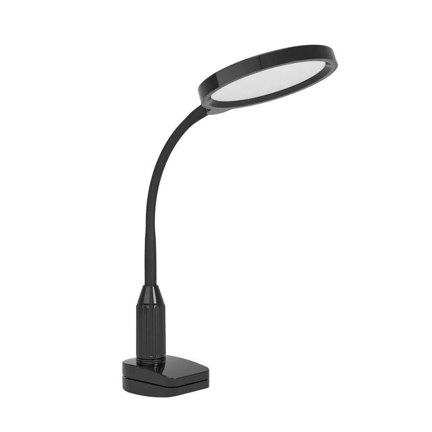 Eglo - regulējama elastīga LED lampa ar skavu LED/5,5W/230V 2700/4000/6500K melna