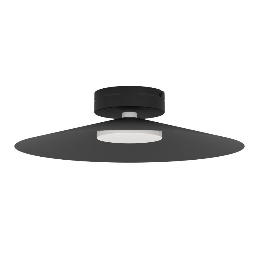 Eglo - LED RGBW regulējams griestu gaismeklis LED/15,5W/230V 2700-6500K diam. 45 cm melns