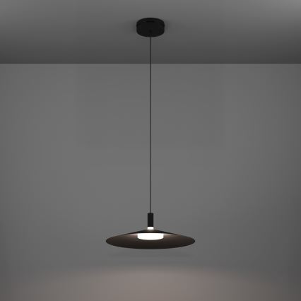 Eglo - LED RGBW regulējama pakaramā lampa uz troses LED/15,5W/230V 2700-6500K melna