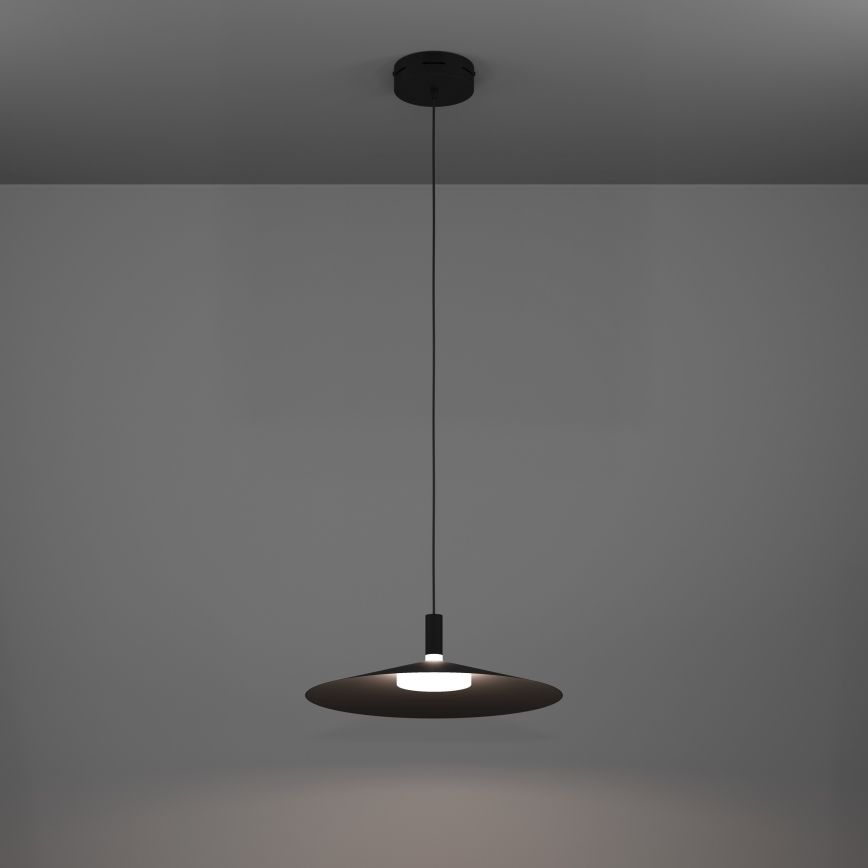Eglo - LED RGBW regulējama pakaramā lampa uz troses LED/15,5W/230V 2700-6500K melna