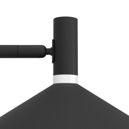 Eglo - LED RGBW regulējama galda lampa LED/7,5W/230V 2700-6500K melna