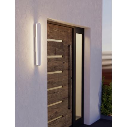 Eglo - LED āra sienas gaismeklis LED/10,5W/230V IP44 2700/4000/6500K balts