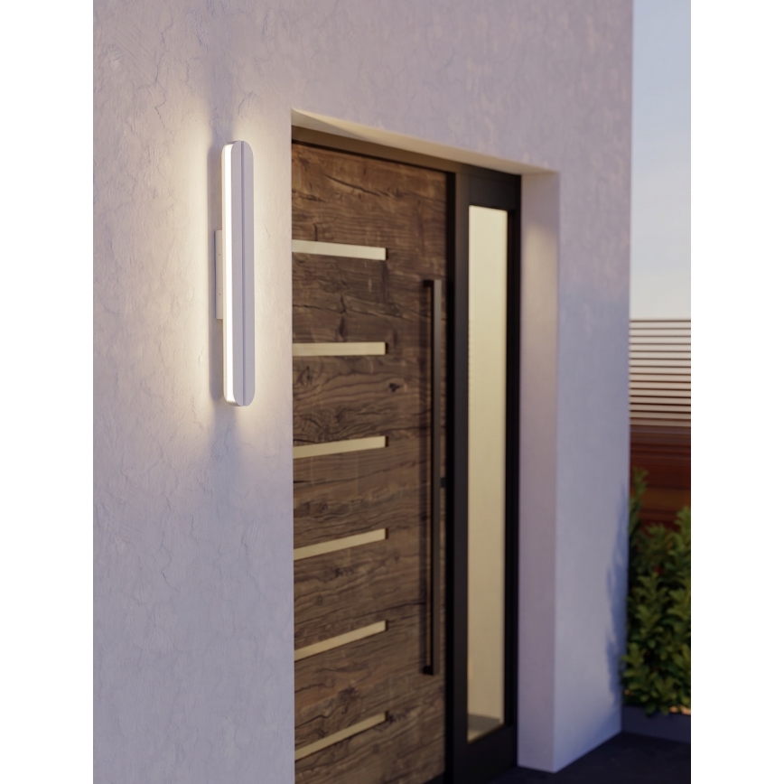 Eglo - LED āra sienas gaismeklis LED/10,5W/230V IP44 2700/4000/6500K balts