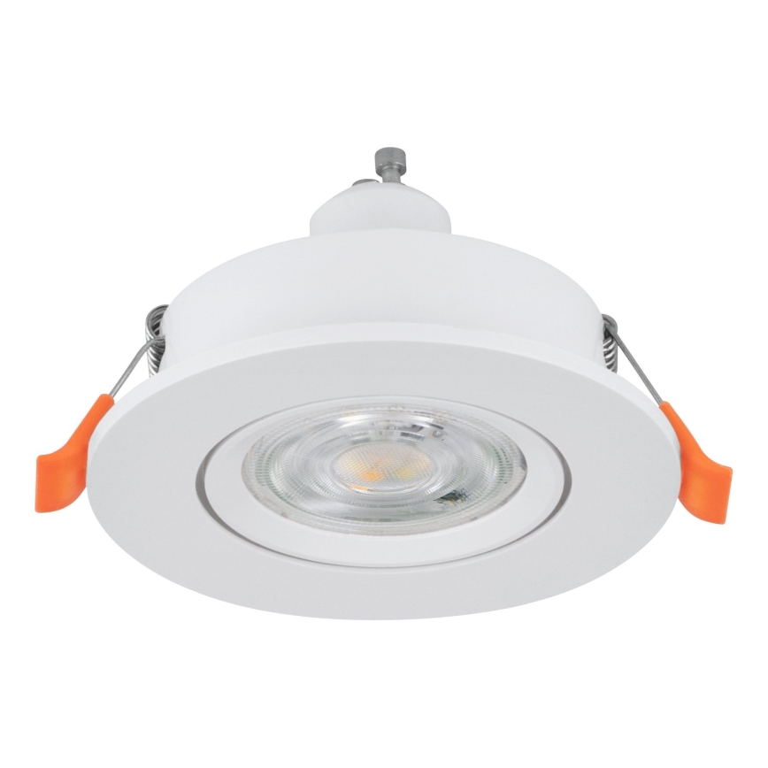 Eglo - LED iebūvējamais spot gaismeklis 1xGU10/4,5W/230V balts