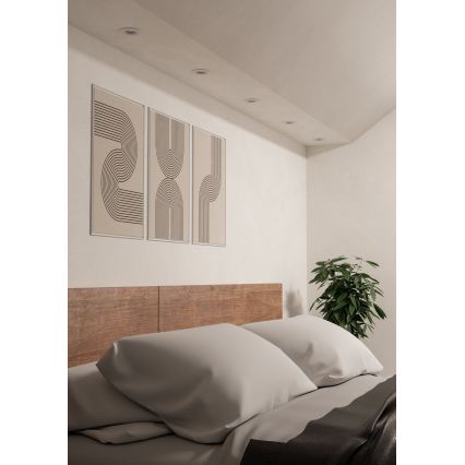 Eglo - LED iebūvējamais griestu punktveida gaismeklis 1xGU10/4,5W/230V balts