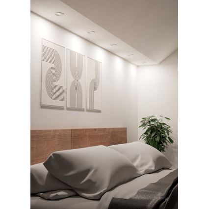 Eglo - LED iebūvējamais punktgaismeklis LED/4,8W/230V 2700/4000/6500K balts