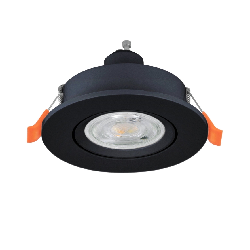 Eglo - LED ieliekamais virziena gaismeklis LED/4,8W/230V 2700/4000/6500K melns