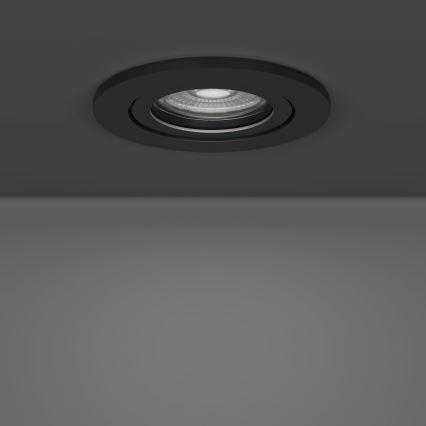 Eglo - komplekts 3x iebūvējamie LED spotgaismekļi LED/4,8W/230V 2700/4000/6500K melni