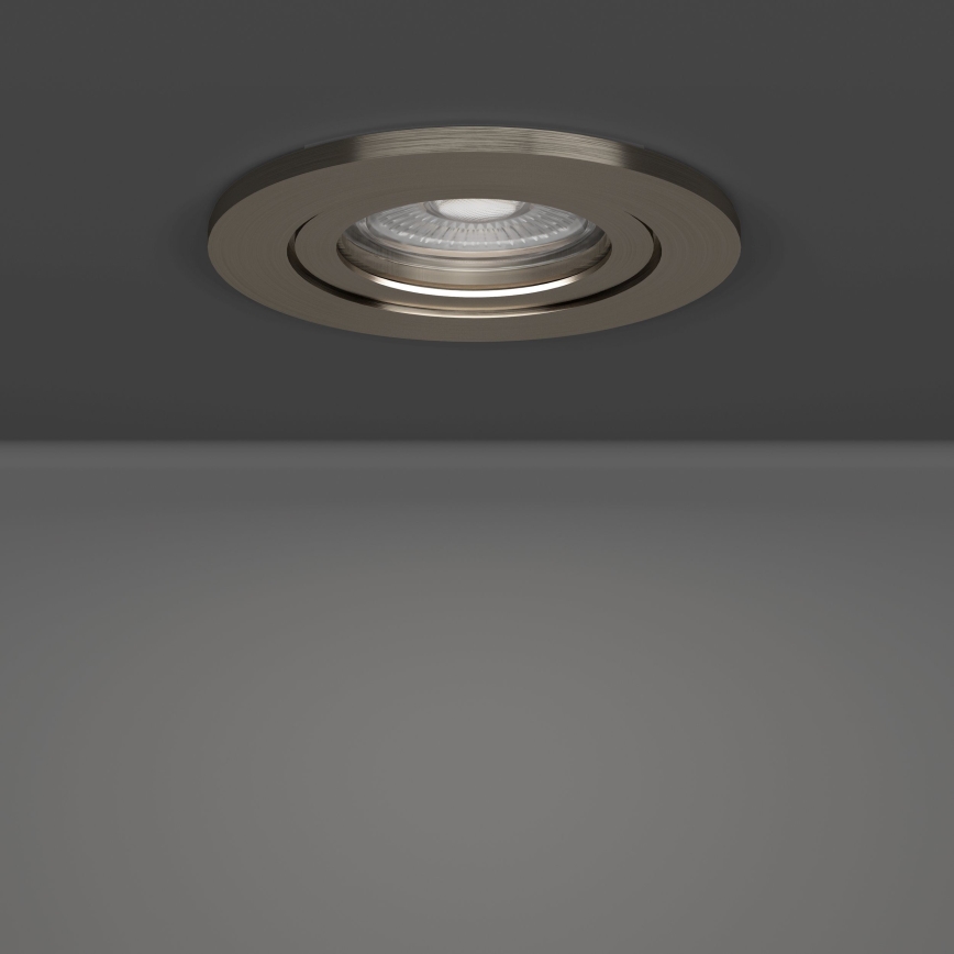 Eglo - Komplekts 3x LED iebūvējams griestu punktveida gaismeklis LED/4,8W/230V 2700/4000/6500K matēts hroms