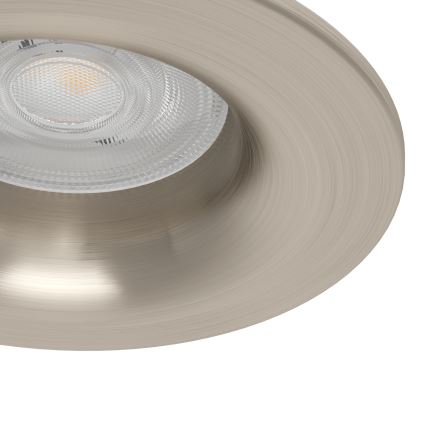 Eglo - Komplekts 3x LED vannas istabas iebūvējamais griestu gaismeklis LED/4,9W/230V 2700/4000/6500K Ø 8,8 cm IP65 matēts hroms