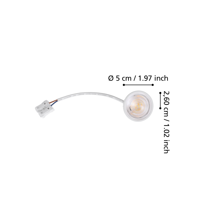 Eglo  - LED dimmējams āra modulis LED/4,8W/230V 2700/4000/6500K IP44